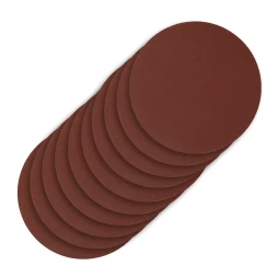 Круг абразивный на ворсовой подложке под "липучку", P 220, 125 мм, 10 шт Сибртех 738707