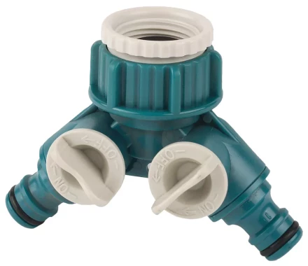 Распределитель двухканальный (резьба внешняя-соединитель), RACO &quot;Original&quot; 4250-55256C, 3/4&quot;x1&quot; 4250-55256C купить в Нижневартовске