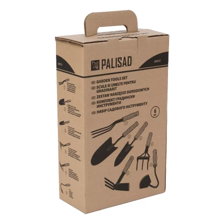 Набор садового инструмента Palisad 629127, пластиковые рукоятки, 6 предметов купить в Нижневартовске