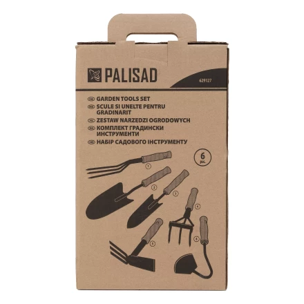 Набор садового инструмента Palisad 629127, пластиковые рукоятки, 6 предметов купить в Нижневартовске