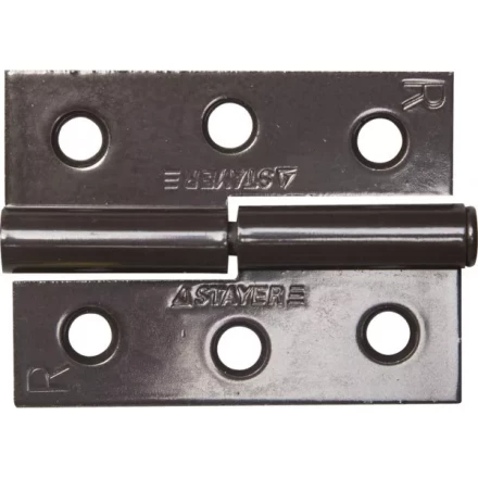Петля дверная STAYER "MASTER" разъемная, цвет коричневый, правая, 65мм 37613-65-3R купить в Нижневартовске