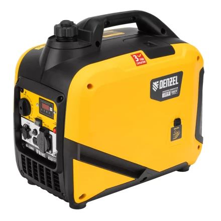 Генератор инверторный DENZEL GS-2200iS, 2,2 кВт, 230 В, закрытый корпус, ручной старт купить в Нижневартовске