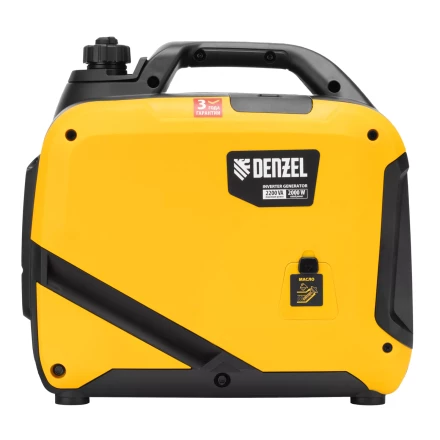 Генератор инверторный DENZEL GS-2200iS, 2,2 кВт, 230 В, закрытый корпус, ручной старт купить в Нижневартовске
