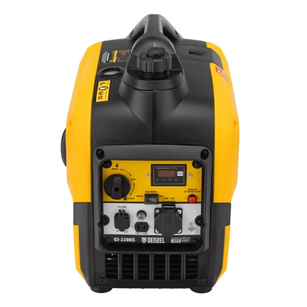 Генератор инверторный DENZEL GS-2200iS, 2,2 кВт, 230 В, закрытый корпус, ручной старт купить в Нижневартовске