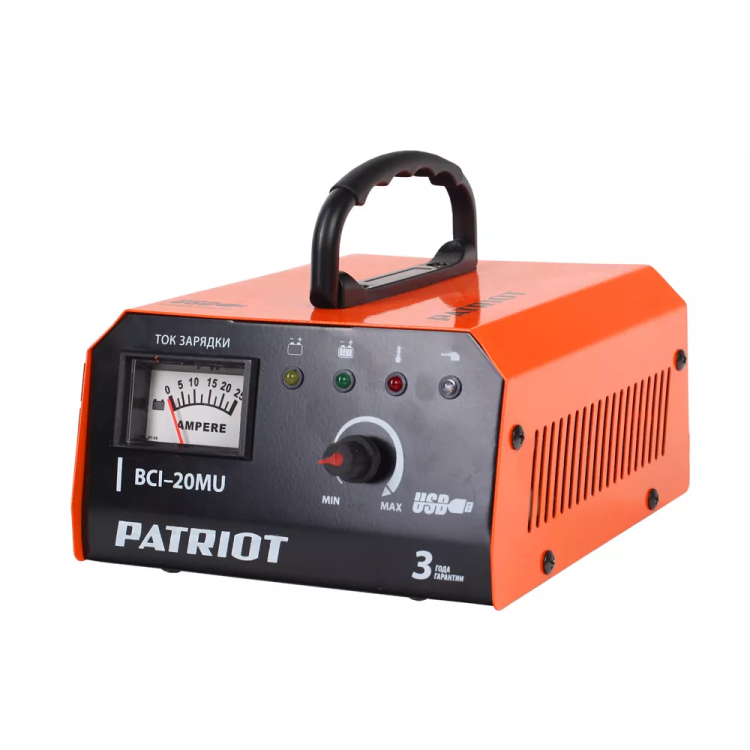 Зарядное устройство PATRIOT BCI-20 MU купить в Нижневартовске
