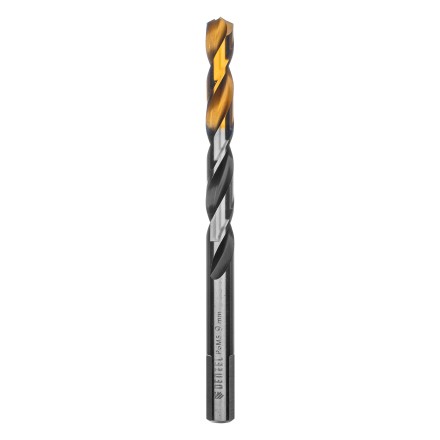 Сверло спиральное по металлу Denzel 9 x 125мм, Р6М5, Golden Tip, многогранная заточка, 718284 купить в Нижневартовске