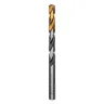 Сверло спиральное по металлу Denzel 9 x 125мм, Р6М5, Golden Tip, многогранная заточка, 718284 купить в Нижневартовске