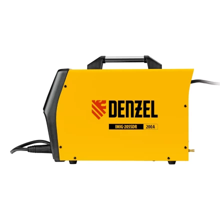Аппарат инвертор. полуавтомат. cварки Denzel IMIG-205SDR, 200 А, ПВ 60%, катушка 5 кг купить в Нижневартовске