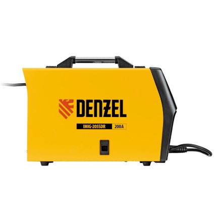 Аппарат инвертор. полуавтомат. cварки Denzel IMIG-205SDR, 200 А, ПВ 60%, катушка 5 кг купить в Нижневартовске