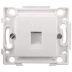 Розетка СВЕТОЗАР телефонная, 1 гнездо SV-55245-1 купить в Нижневартовске