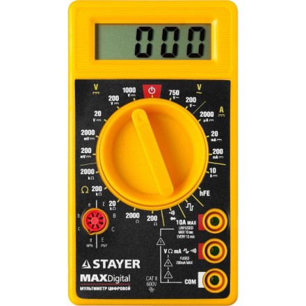 Мультиметр STAYER &quot;MASTER&quot; MAXDigital цифровой 45306 купить в Нижневартовске