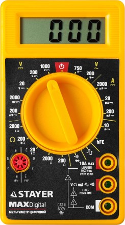 Мультиметр STAYER &quot;MASTER&quot; MAXDigital цифровой 45306 купить в Нижневартовске