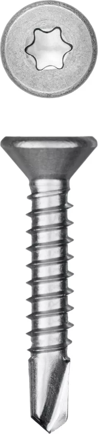 Нержавеющие саморезы DS-C с потайной головкой, коробка 300932-48-025