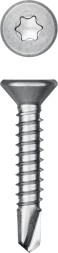 Нержавеющие саморезы DS-C с потайной головкой, коробка 300932-48-025