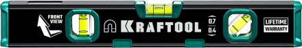 Профессиональный магнитный уровень с зеркальным глазком KRAFTOOL 34784 купить в Нижневартовске