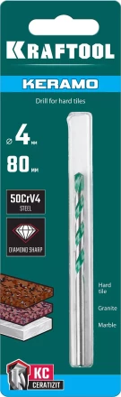 Сверла по керамограниту KERAMO Оберон 29175-080-4 купить в Нижневартовске