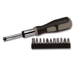 Отвертка реверсивная, набор бит, 11 шт., CrV  MATRIX MASTER 11546