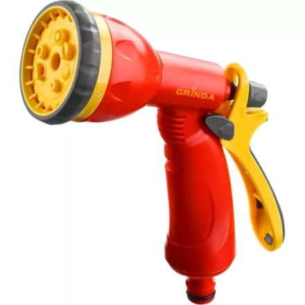 Распылитель GRINDA поливочный пластиковый, тип пистолетный, 8 позиционный 8-427370_z02 купить в Нижневартовске