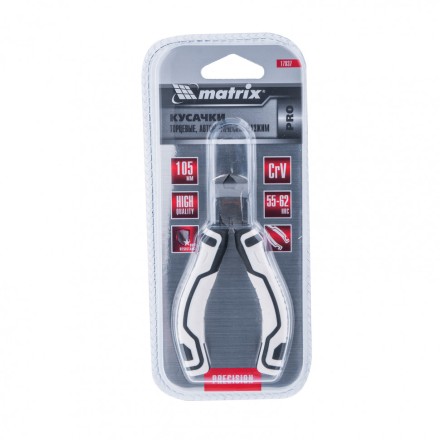 Кусачки торцевые Mini 105 мм авторазжим Pro Matrix 17837 купить в Нижневартовске