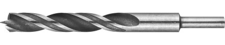 Сверло по дереву, двухленточное, спиральное, KRAFTOOL 29400-150-13, d=13x150мм 29400-150-13 купить в Нижневартовске
