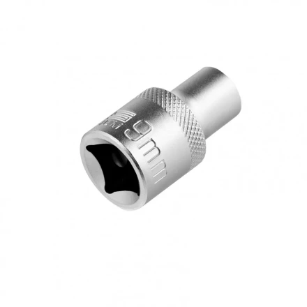 Головка торцевая 9 мм двенадцатигранная CrV под квадрат 1/2 хромированная Stels 13649 купить в Нижневартовске