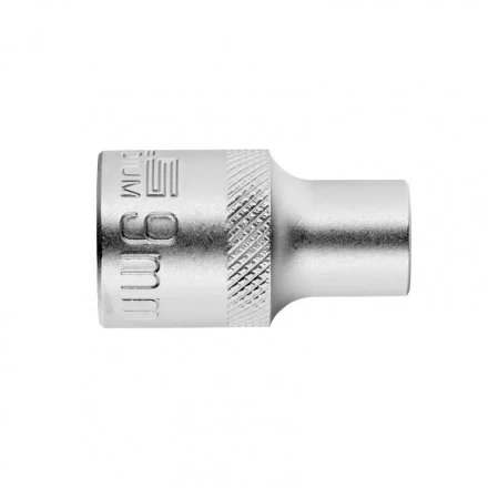 Головка торцевая 9 мм двенадцатигранная CrV под квадрат 1/2 хромированная Stels 13649 купить в Нижневартовске