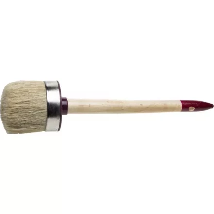 Кисть круглая ЗУБР &quot;УНИВЕРСАЛ - МАСТЕР&quot;, светлая щетина, деревянная ручка, №12, 45мм 01501-45 купить в Нижневартовске