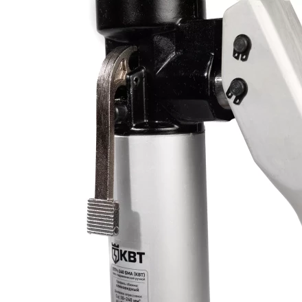 Пресс гидравлический ручной безматричный КВТ ПГРс-240 БМА из алюминиевого сплава с механизмом АСД для опрессовки наконечников до 240 мм2 (101937) купить в Нижневартовске