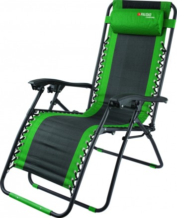 Кресло-шезлонг складное многопозиционное 160х63,5х109cм Camping Palisad 69606 купить в Нижневартовске