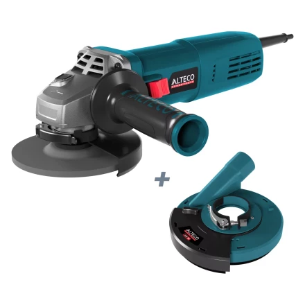 Угловая шлифмашина ALTECO AG 1400-125 ECS + Защитный кожух для пылеудаления ALTECO ADE 125 68946 купить в Нижневартовске