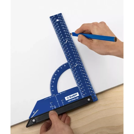 ЗУБР Система-32, разметочный мебельный угольник, Профессионал (34398-30) купить в Нижневартовске
