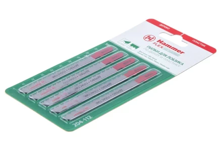Пилки для лобзика HAMMER JG WD T101B (5шт.) купить в Нижневартовске