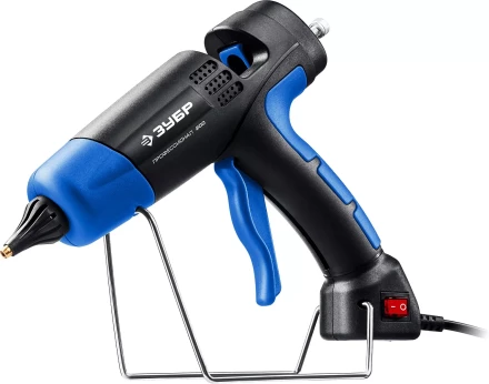 ЗУБР 200, d 11 мм, 20 г/мин, электрический термоклеевой пистолет, Профессионал (06852-11) купить в Нижневартовске