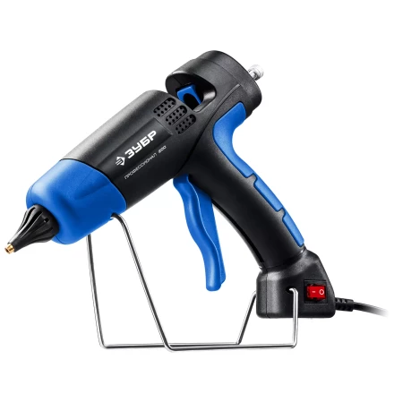 ЗУБР 200, d 11 мм, 20 г/мин, электрический термоклеевой пистолет, Профессионал (06852-11) купить в Нижневартовске