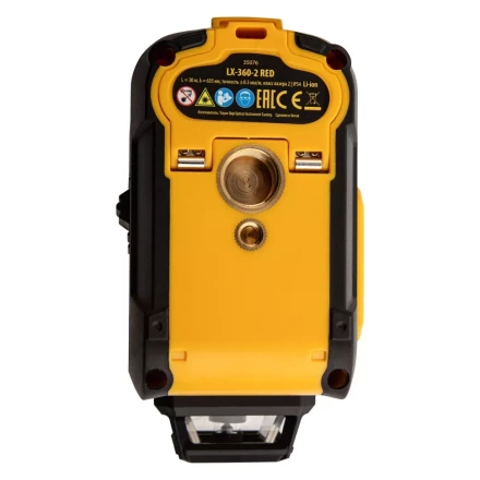 Лазерный уровень мультипризменный LX 360-2 Red, 30 м, 635 нм, аккумулятор Li 2800 мАч, резьба 5/8" Denzel 35076 купить в Нижневартовске