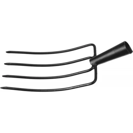 Вилы GRINDA кованые, навозные 4 круглых зубца, без черенка, 180х300мм 39720-4_z01 купить в Нижневартовске