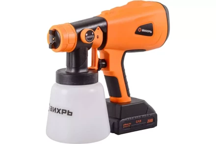 Краскопульт аккумуляторный Вихрь АКП-20Li 72/17/5 купить в Нижневартовске