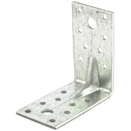 Крепежный уголок усиленный 2,5мм KUU 70x70x40 мм Россия Сибртех 464093 купить в Нижневартовске