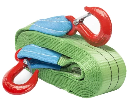 Буксир текстильный ленточный 8,0 т 5,0 м (крюк-крюк) 1002520 купить в Нижневартовске