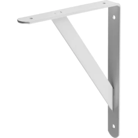 Уголок-кронштейн STAYER "MASTER", усиленный, 250х200х30х4мм, белый 37421-1 купить в Нижневартовске