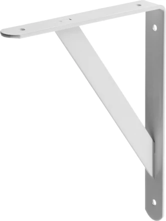 Уголок-кронштейн STAYER "MASTER", усиленный, 250х200х30х4мм, белый 37421-1 купить в Нижневартовске