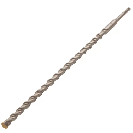 Бур по бетону Denzel, 18 x 460 мм, двойная спираль, три пылеотводящие кромки, 705045 купить в Нижневартовске