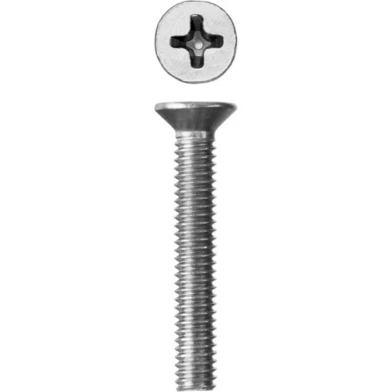 Винт ЗУБР "МАСТЕР" DIN 965, класс прочности 4.8, оцинкованный, M4x25мм, 5кг 303110-04-025 купить в Нижневартовске