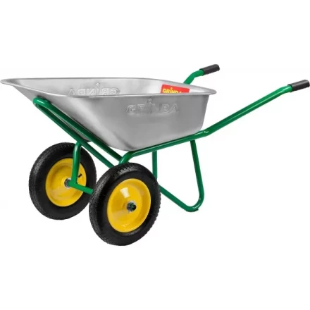 Тачка GRINDA строительная двухколесная, 110 литров 422394 купить в Нижневартовске