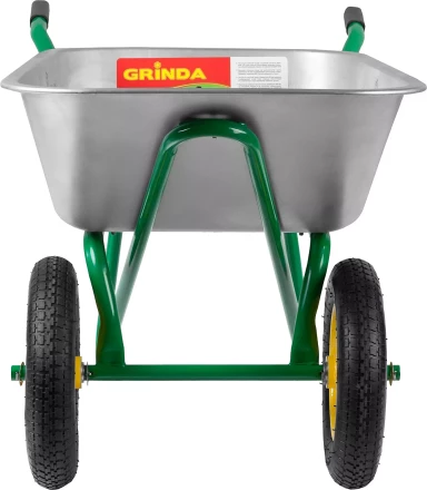 Тачка GRINDA строительная двухколесная, 110 литров 422394 купить в Нижневартовске