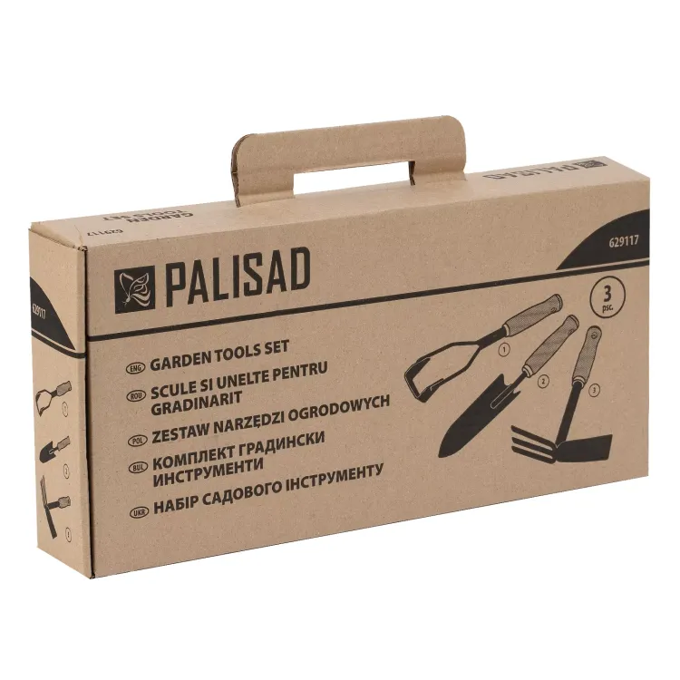 Набор садового инструмента Palisad 629117, деревянные рукоятки, 3 предмета купить в Нижневартовске