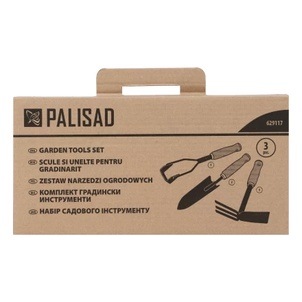 Набор садового инструмента Palisad 629117, деревянные рукоятки, 3 предмета купить в Нижневартовске