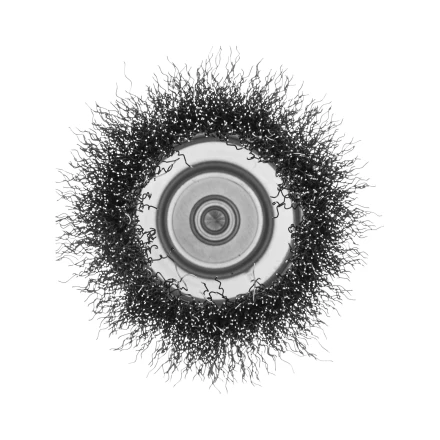 Щетка для дрели Denzel, 75 мм, Чашка, со шпилькой, нержавеющая витая проволока, 744773 купить в Нижневартовске