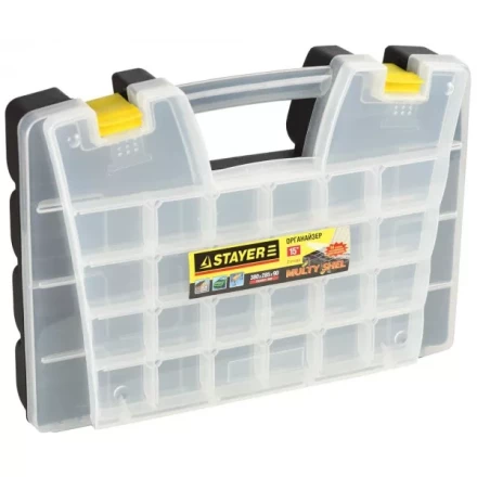 Органайзер двойной &quot;PROMULTI-15&quot; пластиковый, STAYER Professional 38037-15 купить в Нижневартовске