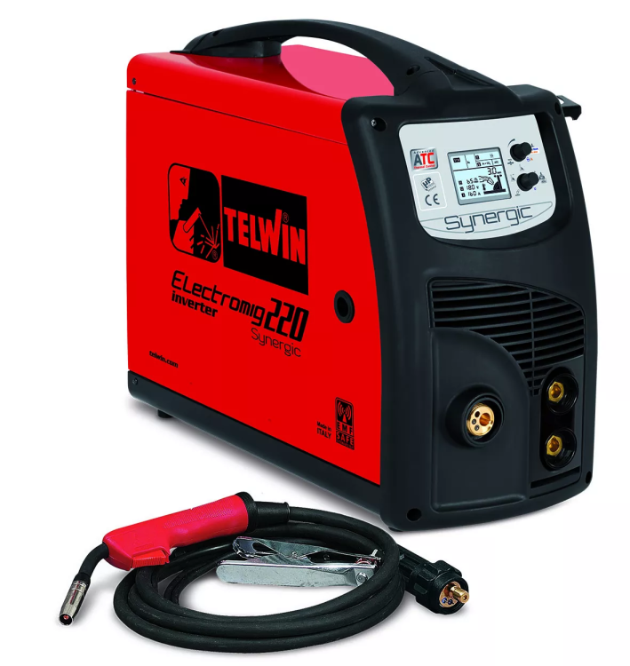 Сварочный полуавтомат ELECTROMIG 220 SYNERGIC Telwin купить в Нижневартовске